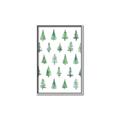 Picture of Christmas Trees _GroupedProduct_Rectangle_Portrait_Canvas_Framed_
