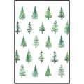 Picture of Christmas Trees _GroupedProduct_Rectangle_Portrait_Canvas_Framed_