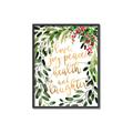 Picture of Holiday Wishes Wreath _GroupedProduct_Rectangle_Portrait_Canvas_Framed_