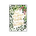 Picture of Holiday Wishes Wreath _GroupedProduct_Rectangle_Portrait_Canvas_Framed_