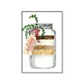 Picture of Holiday Cookies in a Jar _GroupedProduct_Rectangle_Portrait_Canvas_Framed_