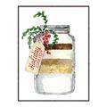 Picture of Holiday Cookies in a Jar _GroupedProduct_Rectangle_Portrait_Canvas_Framed_