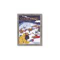 Picture of Christmas in Courchevel, France _GroupedProduct_Rectangle_Portrait_Framed_Matted_