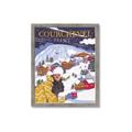 Picture of Christmas in Courchevel, France _GroupedProduct_Rectangle_Portrait_Framed_Matted_