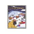 Picture of Christmas in Courchevel, France _GroupedProduct_Rectangle_Portrait_Framed_Matted_