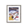 Picture of Christmas in Courchevel, France _GroupedProduct_Rectangle_Portrait_Framed_Matted_