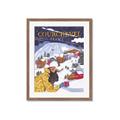 Picture of Christmas in Courchevel, France _GroupedProduct_Rectangle_Portrait_Framed_Matted_