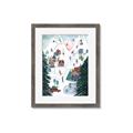 Picture of Winter Ski Resort _GroupedProduct_Rectangle_Portrait_Framed_Matted_