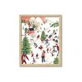 Picture of Mountain Ski Village _GroupedProduct_Rectangle_Portrait_Framed_Matted_