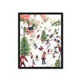 Picture of Mountain Ski Village _GroupedProduct_Rectangle_Portrait_Framed_Matted_