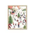 Picture of Mountain Ski Village _GroupedProduct_Rectangle_Portrait_Framed_Matted_