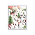 Picture of Mountain Ski Village _GroupedProduct_Rectangle_Portrait_Framed_Matted_