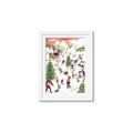 Picture of Mountain Ski Village _GroupedProduct_Rectangle_Portrait_Framed_Matted_