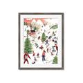 Picture of Mountain Ski Village _GroupedProduct_Rectangle_Portrait_Framed_Matted_