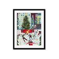 Picture of Ice Skating at Rockefeller Center _GroupedProduct_Rectangle_Portrait_Framed_Matted_