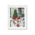 Picture of Ice Skating at Rockefeller Center _GroupedProduct_Rectangle_Portrait_Framed_Matted_