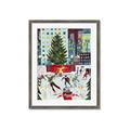 Picture of Ice Skating at Rockefeller Center _GroupedProduct_Rectangle_Portrait_Framed_Matted_