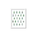 Picture of Christmas Trees _GroupedProduct_Rectangle_Portrait_Framed_Matted_