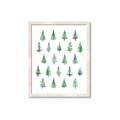 Picture of Christmas Trees _GroupedProduct_Rectangle_Portrait_Framed_Matted_