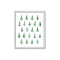 Picture of Christmas Trees _GroupedProduct_Rectangle_Portrait_Framed_Matted_