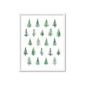 Picture of Christmas Trees _GroupedProduct_Rectangle_Portrait_Framed_Matted_