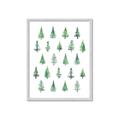 Picture of Christmas Trees _GroupedProduct_Rectangle_Portrait_Framed_Matted_