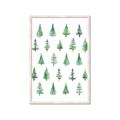 Picture of Christmas Trees _GroupedProduct_Rectangle_Portrait_Framed_Matted_