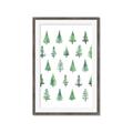 Picture of Christmas Trees _GroupedProduct_Rectangle_Portrait_Framed_Matted_
