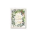 Picture of Holiday Wishes Wreath _GroupedProduct_Rectangle_Portrait_Framed_Matted_