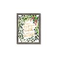 Picture of Holiday Wishes Wreath _GroupedProduct_Rectangle_Portrait_Framed_Matted_