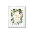 Picture of Holiday Wishes Wreath _GroupedProduct_Rectangle_Portrait_Framed_Matted_