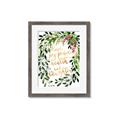 Picture of Holiday Wishes Wreath _GroupedProduct_Rectangle_Portrait_Framed_Matted_