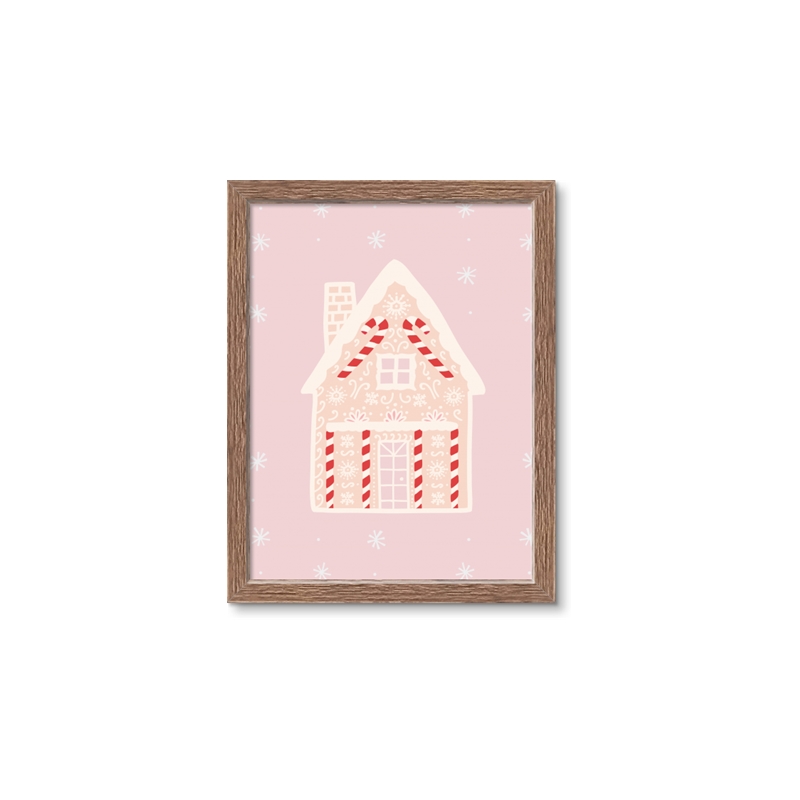 nextART. Pink Gingerbread House