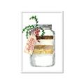 Picture of Holiday Cookies in a Jar _GroupedProduct_Rectangle_Portrait_Framed_Matted_