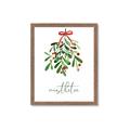 Picture of Under the Mistletoe III _GroupedProduct_Rectangle_Portrait_Framed_Matted_
