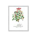 Picture of Under the Mistletoe III _GroupedProduct_Rectangle_Portrait_Framed_Matted_