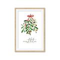 Picture of Under the Mistletoe III _GroupedProduct_Rectangle_Portrait_Framed_Matted_