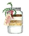Picture of Holiday Cookies in a Jar _GroupedProduct_Rectangle_Portrait_Unframed_Print_Only_