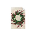 Picture of Holly Wreath _GroupedProduct_Rectangle_Portrait_Unframed_Print_Only_