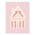 Picture of Pink Gingerbread House _GroupedProduct_Rectangle_Portrait_Unframed_Print_Only_