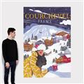 Picture of Christmas in Courchevel, France _GroupedProduct_Rectangle_Portrait_Canvas_