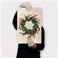 Picture of Holly Wreath _GroupedProduct_Rectangle_Portrait_Canvas_