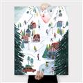 Picture of Winter Ski Resort _GroupedProduct_Rectangle_Portrait_Canvas_