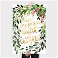 Picture of Holiday Wishes Wreath _GroupedProduct_Rectangle_Portrait_Canvas_