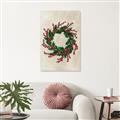 Picture of Holly Wreath _GroupedProduct_Rectangle_Portrait_Canvas_