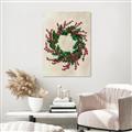 Picture of Holly Wreath _GroupedProduct_Rectangle_Portrait_Canvas_