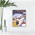 Picture of Christmas in Courchevel, France _GroupedProduct_Rectangle_Portrait_Canvas_Framed_