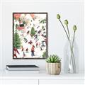 Picture of Mountain Ski Village _GroupedProduct_Rectangle_Portrait_Canvas_Framed_