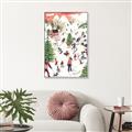 Picture of Mountain Ski Village _GroupedProduct_Rectangle_Portrait_Canvas_Framed_