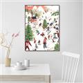 Picture of Mountain Ski Village _GroupedProduct_Rectangle_Portrait_Canvas_Framed_